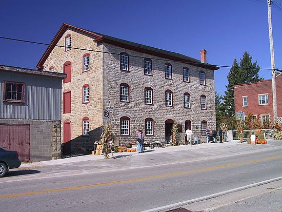 Old Stone Mill at Thanksgiving