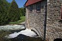 Spring runoff through the bywash at the Old Stone Mill